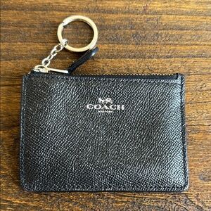 Coach Mini Skinny Id Case Wallet Card Key Holder